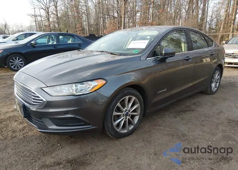2017 Ford Fusion Hybrid Se from USA, damaged, VIN 3FA6P0LU4HR357204